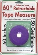 Retractable Tape Measure 60"