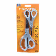 Fiskars Performance 8in & 5in Titanium Softgrip Non-Stick Scissors Set