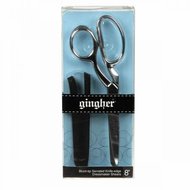 Gingher 8in Serrated/Knife Edge Dressmaker's Shears Blunt Tip