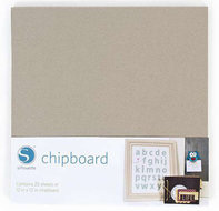 Chipboard Sheets 25pcs SILHOUETTE