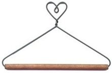 10cm Hanger heart/stained dowel
