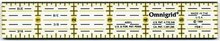 Omnigrid Ruler 1" x 6"