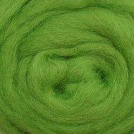 Wistyria Editions -  Wool Roving 12" - Lime