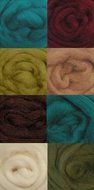 Wistyria Editions - Wool Roving Assortment Chic