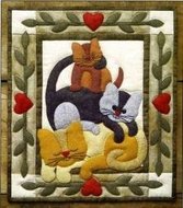 Cat Stack Wall Quilt - Kit