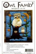 Owl Family Wall Quilt - Kit