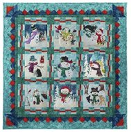 Snow Buds - Pieced Quilt Pattern
