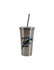 450ml Silver Stainless Steel Starbucks Cup with Straw (Sublimation)